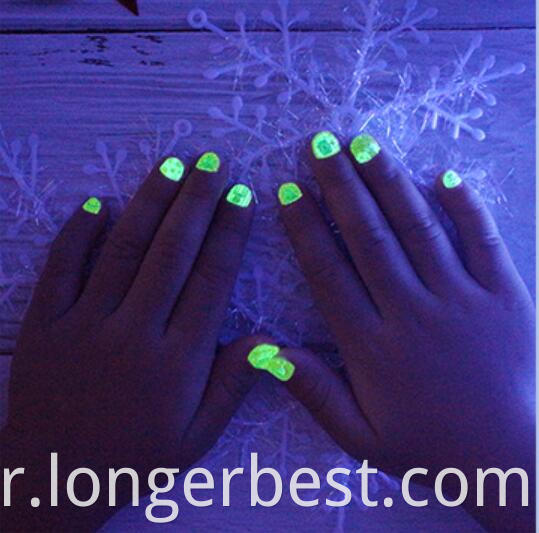 Xmas Luminous Nail Sticker0 Jpg